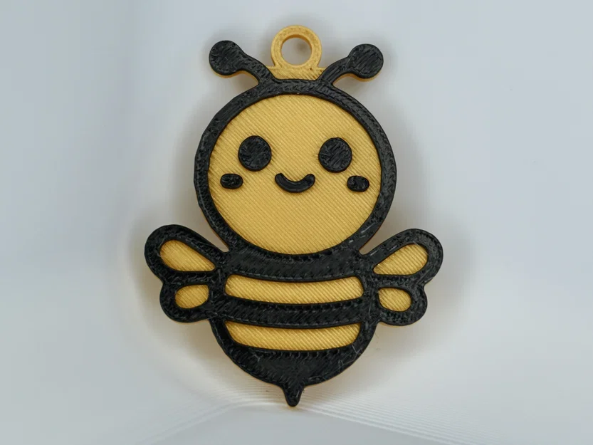 Móc Khóa Ong Dễ Thương (Cute Bee Keychain) - Image 1