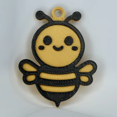 Móc Khóa Ong Dễ Thương (Cute Bee Keychain)