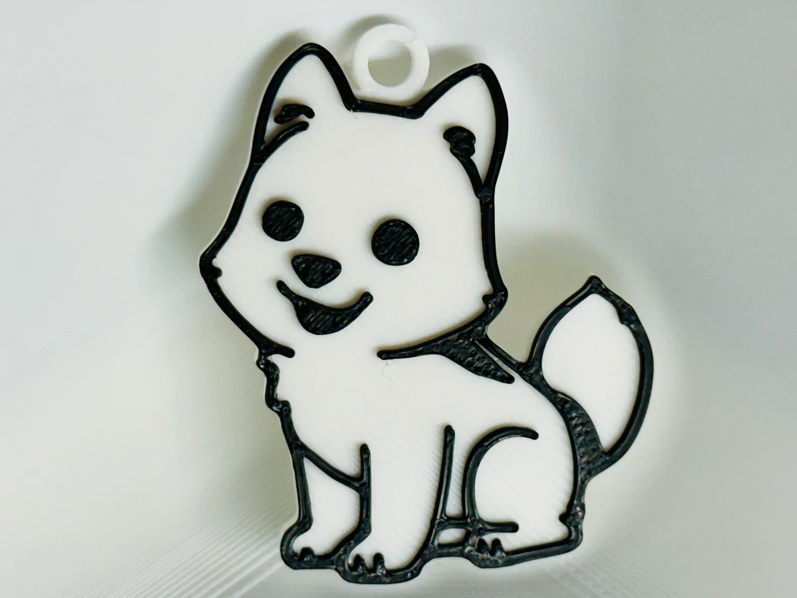 Móc khóa Husky Dễ Thương (Cute Husky Keychain) 1