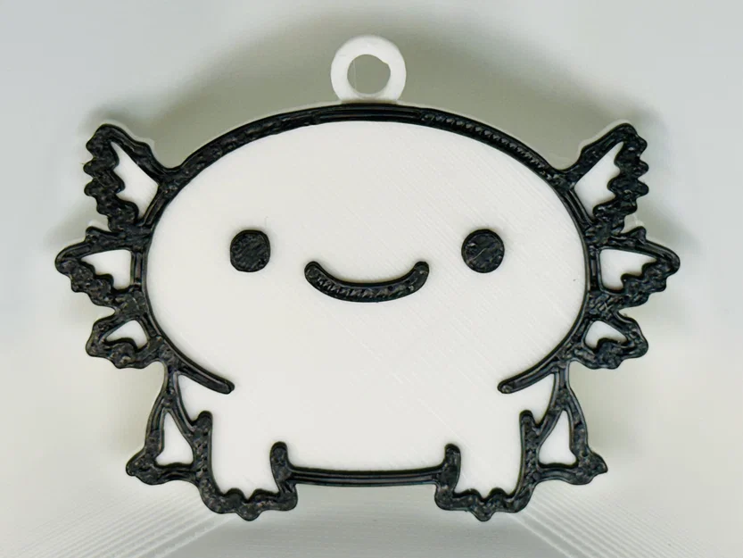 Móc Khóa Axolotl Dễ Thương (Cute Axolotl Keychain) - Image 1