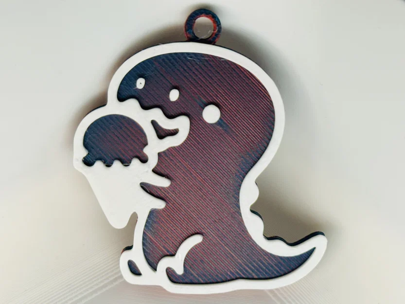 Móc Khóa T-Rex Ăn Kem - Image 1