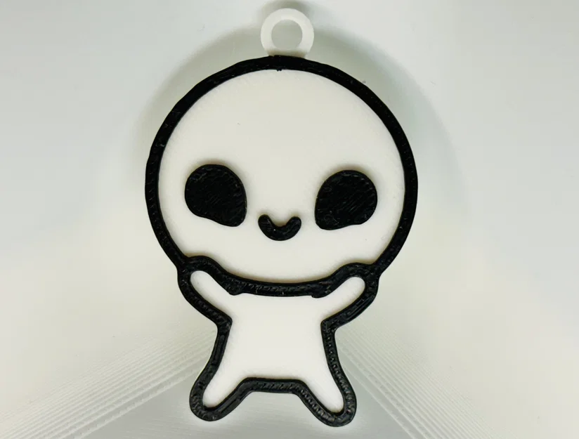 Móc khóa Happy Alien (Happy Alien Keychain) - Image 1