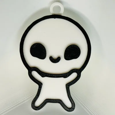 Móc khóa Happy Alien (Happy Alien Keychain)