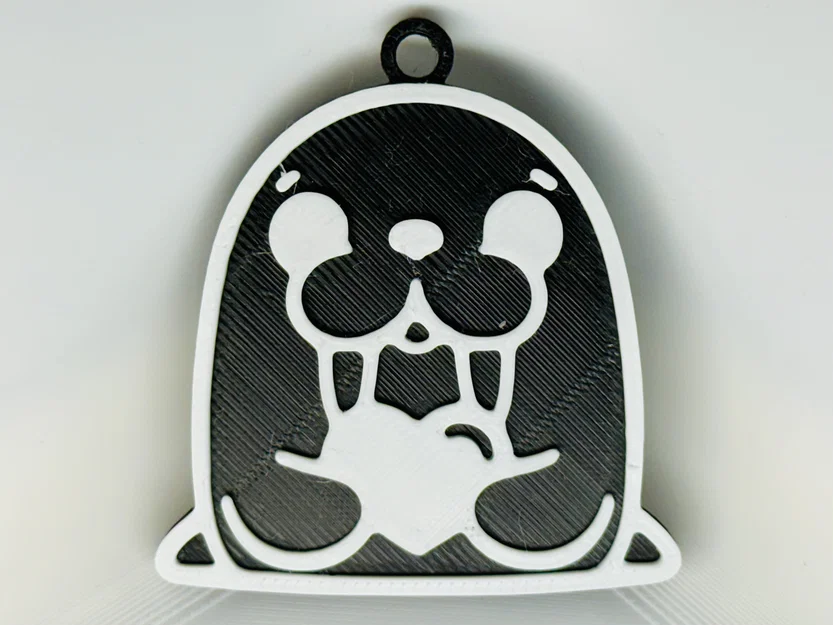 Móc khóa Hải Mã Cầm Trái Tim (Walrus with a Heart Keychain) - Image 1