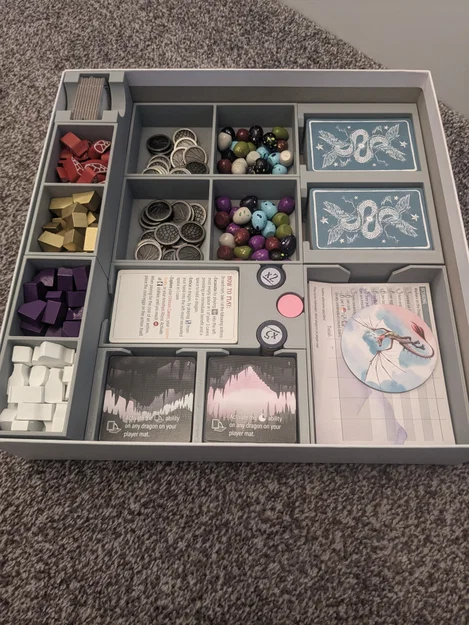 Wyrmspan Organizer (Insert sắp xếp hộp Wyrmspan) - Image 1