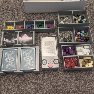 Wyrmspan Organizer (Insert sắp xếp hộp Wyrmspan)