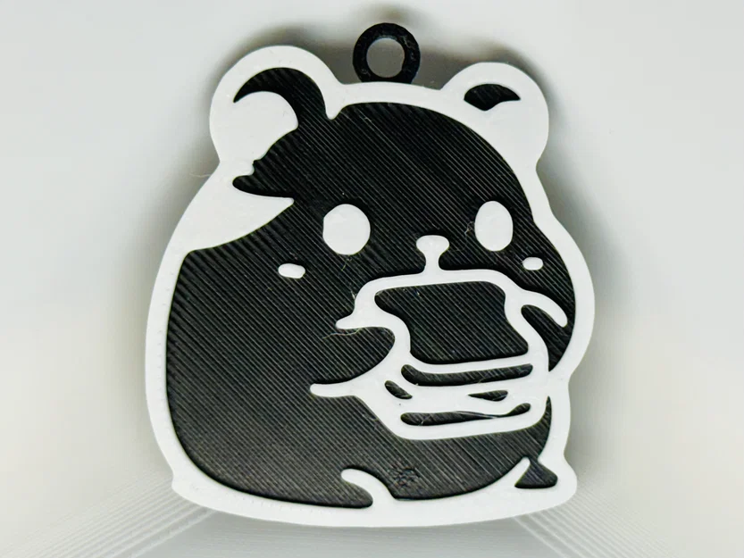 Móc khóa Hamster Ăn Bánh Sandwich - Image 1