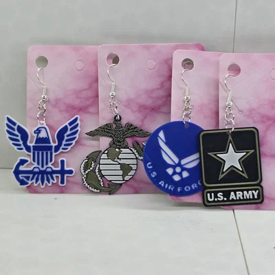 Bông tai quân đội (US Army, Navy, Marine và Airforce)