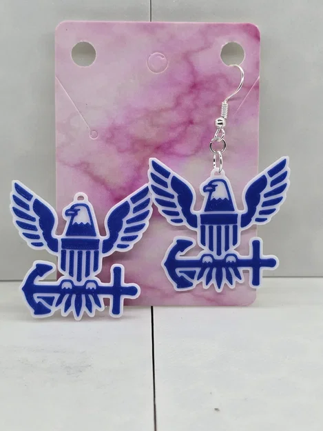 Bông tai quân đội (US Army, Navy, Marine và Airforce) - Image 4