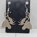 Bông tai động vật Alaska (Gấu, Nai sừng tấm, Halibut và Cá hồi) - Thumbnail 6