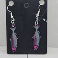 Bông tai động vật Alaska (Gấu, Nai sừng tấm, Halibut và Cá hồi) - Thumbnail 9
