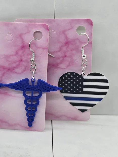 Bông tai First Responder (Y tá và Cảnh sát) - Image 1