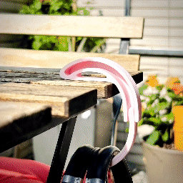 OOKER | móc treo bàn gập, print-in-place - Thumbnail 6