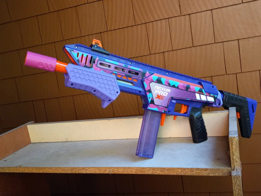 Tay Cầm Bơm Angled Pump Grip Cho Nexus Pro X (Nâng Cấp Blaster) - Image 1