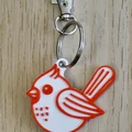 Móc Khóa Chim Cardinal Dễ Thương (Cute Cardinal Keychain) - Thumbnail 2