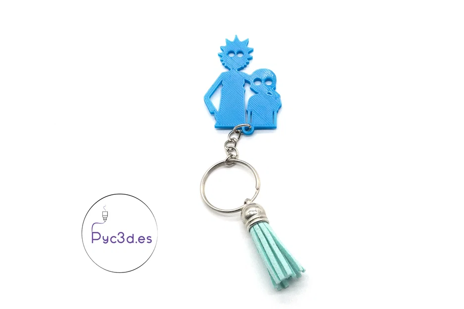 Móc khóa RICK AND MORTY (Rick and Morty Keychain) - Image 3