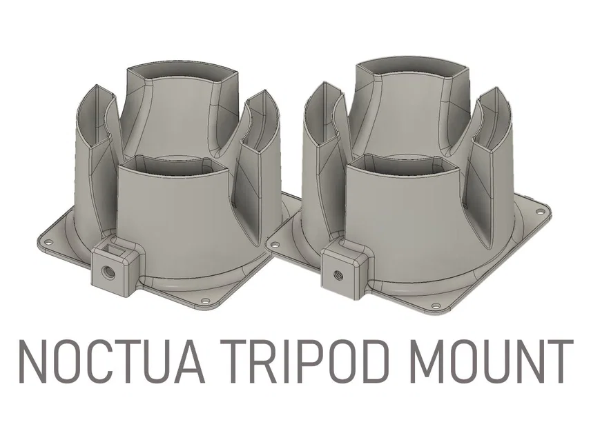 Bộ khuếch đại luồng gió Noctua kèm ngàm gắn tripod (1/4-20 UNC) - Image 1