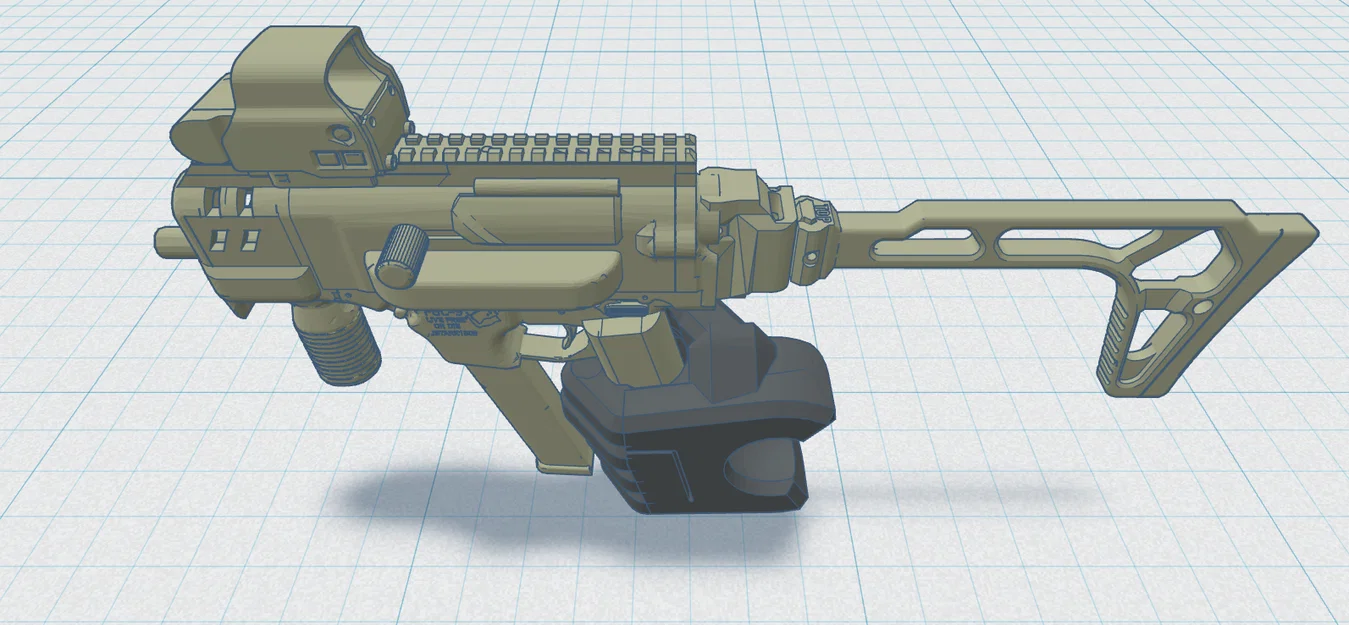 Báng súng FGC 13 SIG Stock cho mô hình Dummy 13 - Image 3