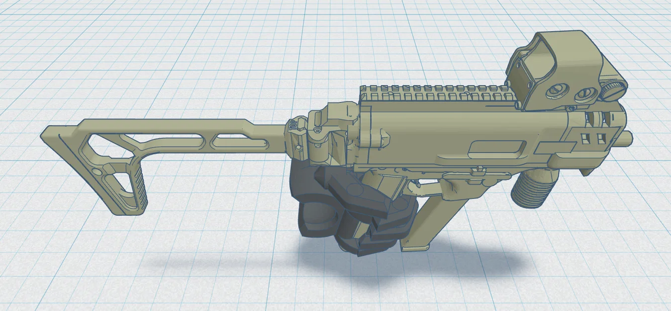 Báng súng FGC 13 SIG Stock cho mô hình Dummy 13 - Image 4