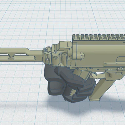 Báng súng FGC 13 SIG Stock cho mô hình Dummy 13