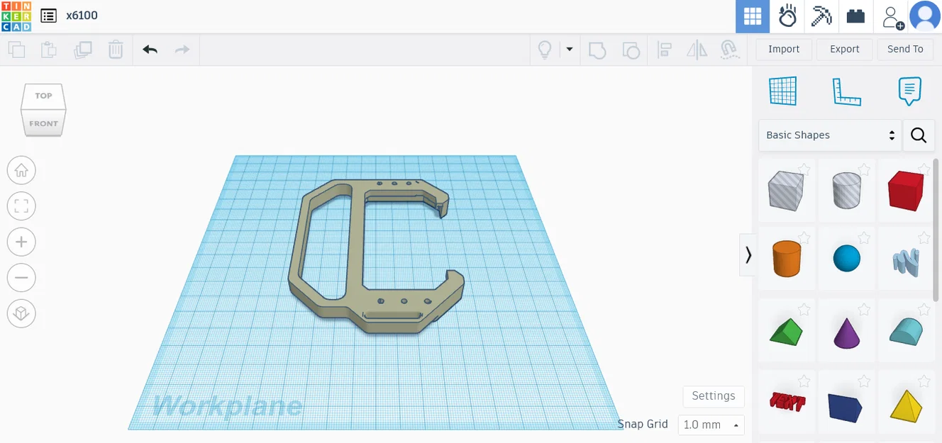 Khung bảo vệ tay cầm cho radio Xiegu X6100 (Bản nâng cấp) - Image 4
