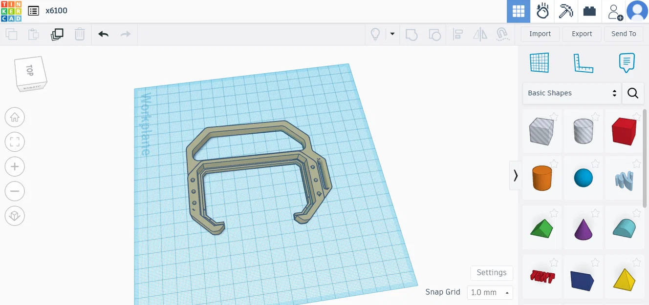 Khung bảo vệ tay cầm cho radio Xiegu X6100 (Bản nâng cấp) - Image 5