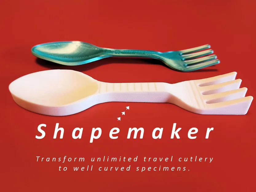 Bộ Muỗng/Nĩa Du Lịch (Travel Cutlery) In Dễ, Không Cần Support - Image 2
