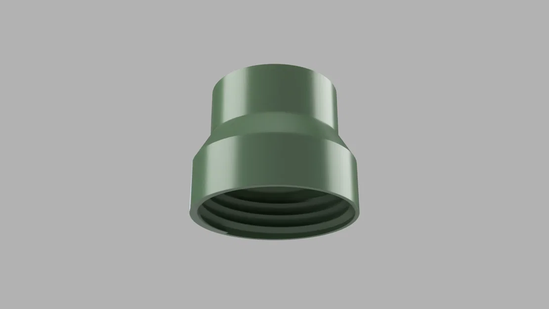 Đầu chuyển ống xả máy lạnh di động 6" sang ống cứng 5" - Image 1