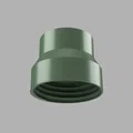 Đầu chuyển ống xả máy lạnh di động 6" sang ống cứng 5" - Thumbnail 1