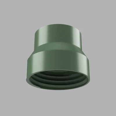 Đầu chuyển ống xả máy lạnh di động 6" sang ống cứng 5"