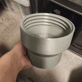Đầu chuyển ống xả máy lạnh di động 6" sang ống cứng 5" - Thumbnail 2