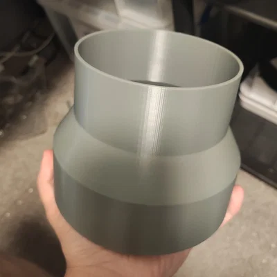 Đầu chuyển ống xả máy lạnh di động 6" sang ống cứng 5"