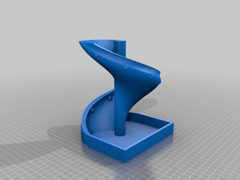 Spiral Dice Tower – Tháp thả xúc xắc xoắn ốc - Image 2