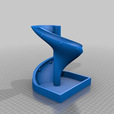 Spiral Dice Tower – Tháp thả xúc xắc xoắn ốc