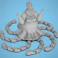Mô hình Ursula Flexi - Nhân vật phản diện Nàng Tiên Cá in 3D - Thumbnail 3
