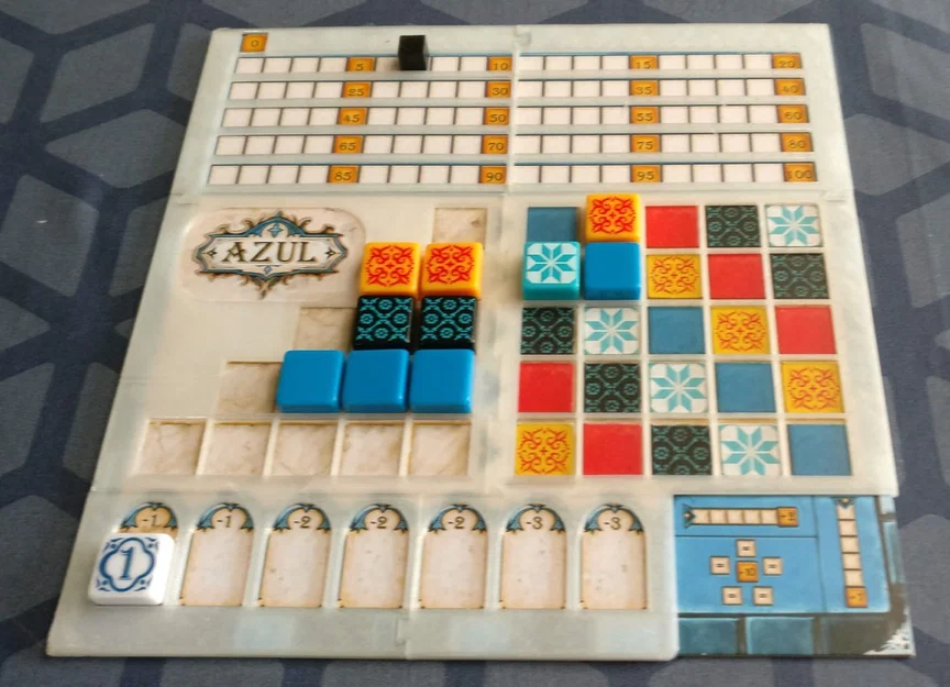 Azul Overlay – Khung giữ gạch cho player board - Image 1