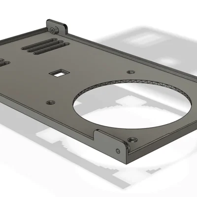 Nắp PSU Ender 3 Pro/V2/Max thêm bản 60mm, quạt 80mm (Meanwell LRS-350-24)