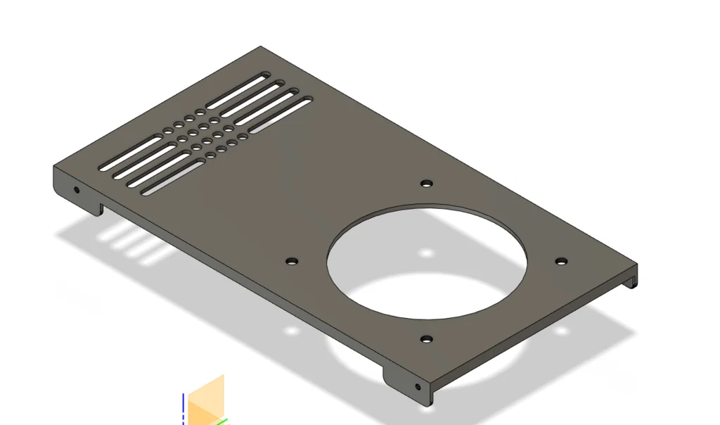 Nắp PSU Ender 3 Pro/V2/Max thêm bản 60mm, quạt 80mm (Meanwell LRS-350-24) - Image 5