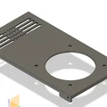 Nắp PSU Ender 3 Pro/V2/Max thêm bản 60mm, quạt 80mm (Meanwell LRS-350-24) - Thumbnail 5