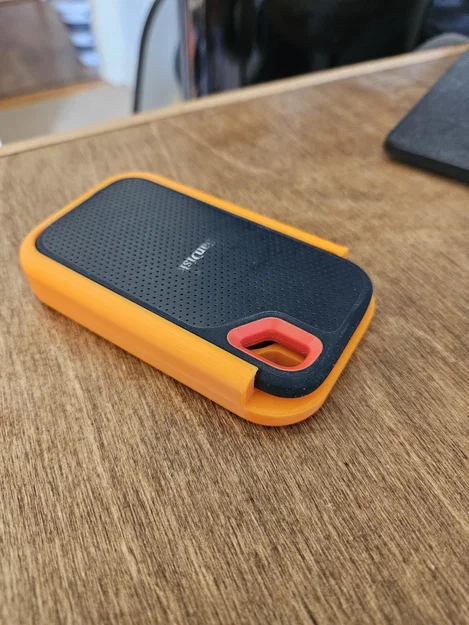 Ốp lưng bảo vệ 3D cho ổ cứng SanDisk Extreme Portable SSD (SDSSDE60) - Image 1