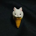 Mô hình 3D Bunny Ice Cream - Chú thỏ kem xinh xắn - Thumbnail 4