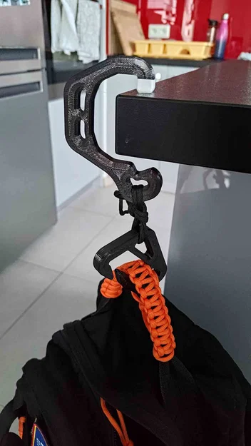 Móc treo balo/áo khoác đa năng (Universal backpack/jacket hook) - Image 5