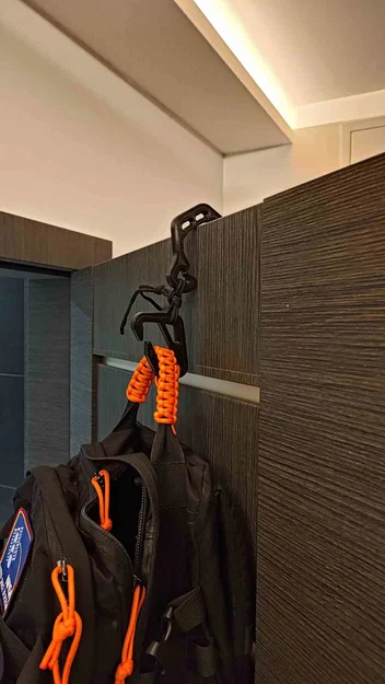 Móc treo balo/áo khoác đa năng (Universal backpack/jacket hook) - Image 9