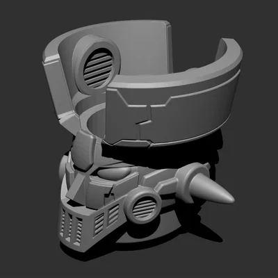 Chậu cây 3D hình đầu robot Mazinger Z siêu ngầu cho fan