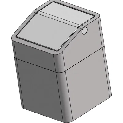 Mini Trashcan (Thùng rác mini nắp tự đóng)