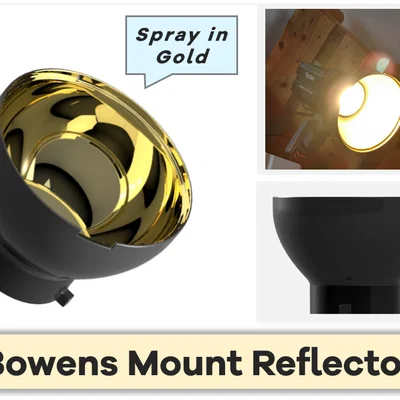 Chóa phản xạ Bowens Mount – Adapter Bowens-Style универсaI cho đèn