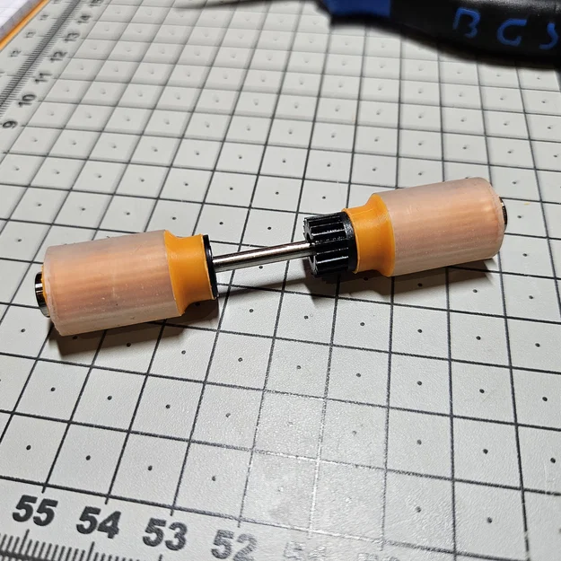 Bambu Lab AMS Ultimate Front Rollers (Con lăn trước bản rộng) - Image 2