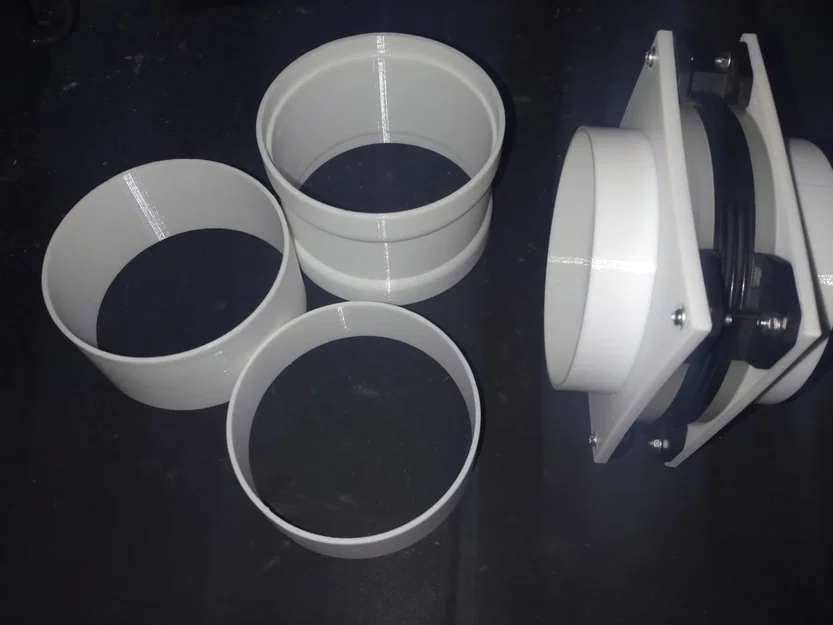 Bộ thông gió cho GrowBox dùng quạt 100mm (kèm adapter quạt PC 120mm) - Image 1