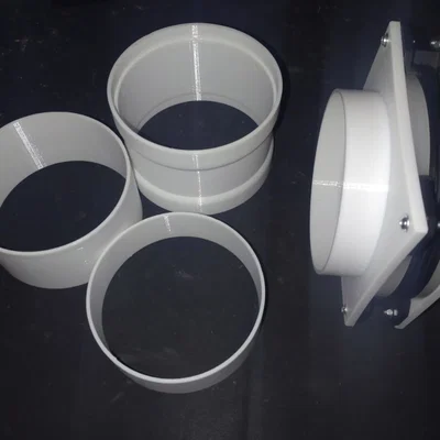 Bộ thông gió cho GrowBox dùng quạt 100mm (kèm adapter quạt PC 120mm)