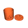 Thùng rác nhỏ mini in 3D để chứa sợi nhựa thừa cực tiện lợi - Thumbnail 2